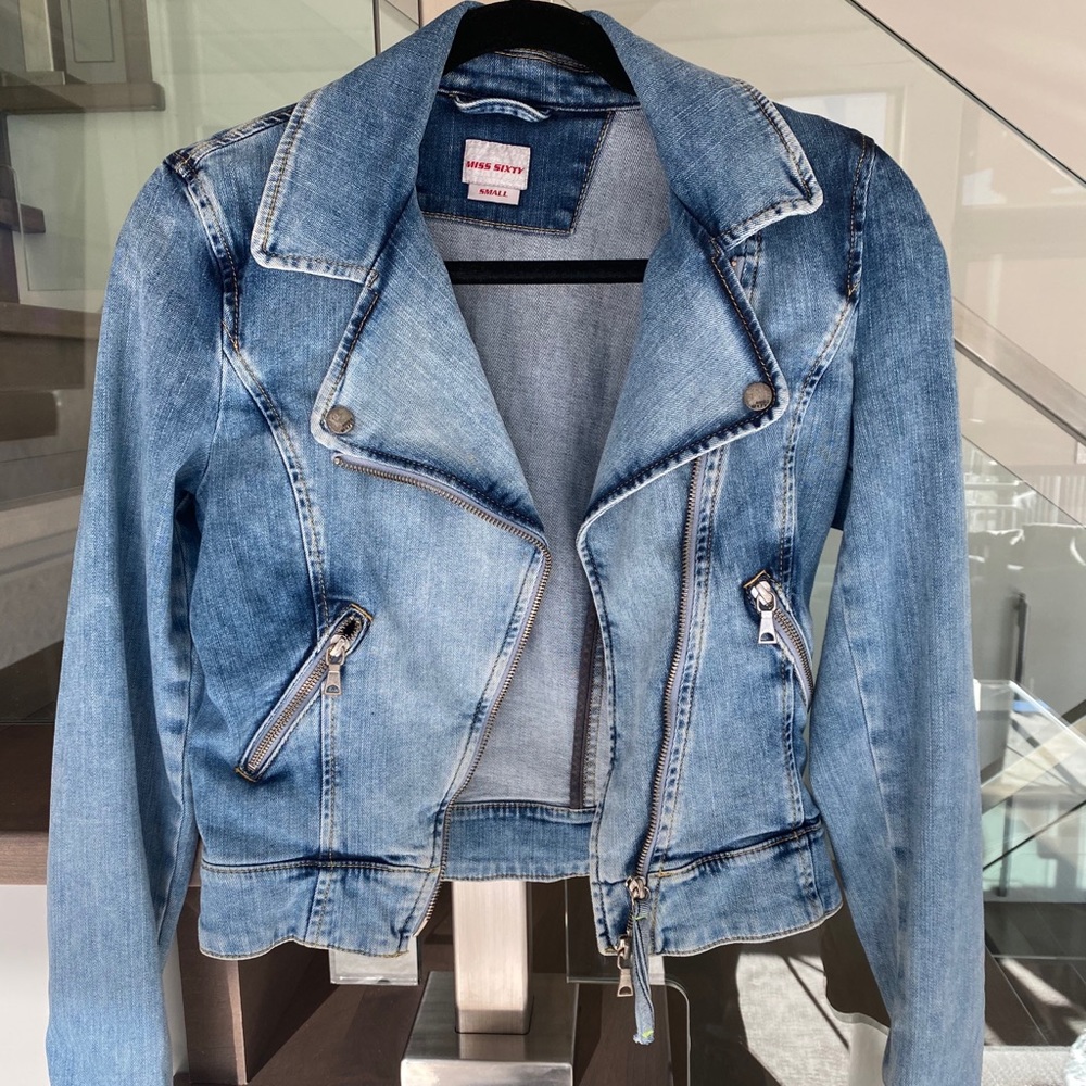 Moto Jean jacket